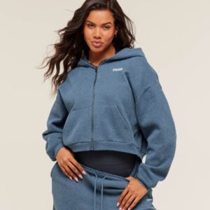 Cosy Luxe Zip Through Hoodie