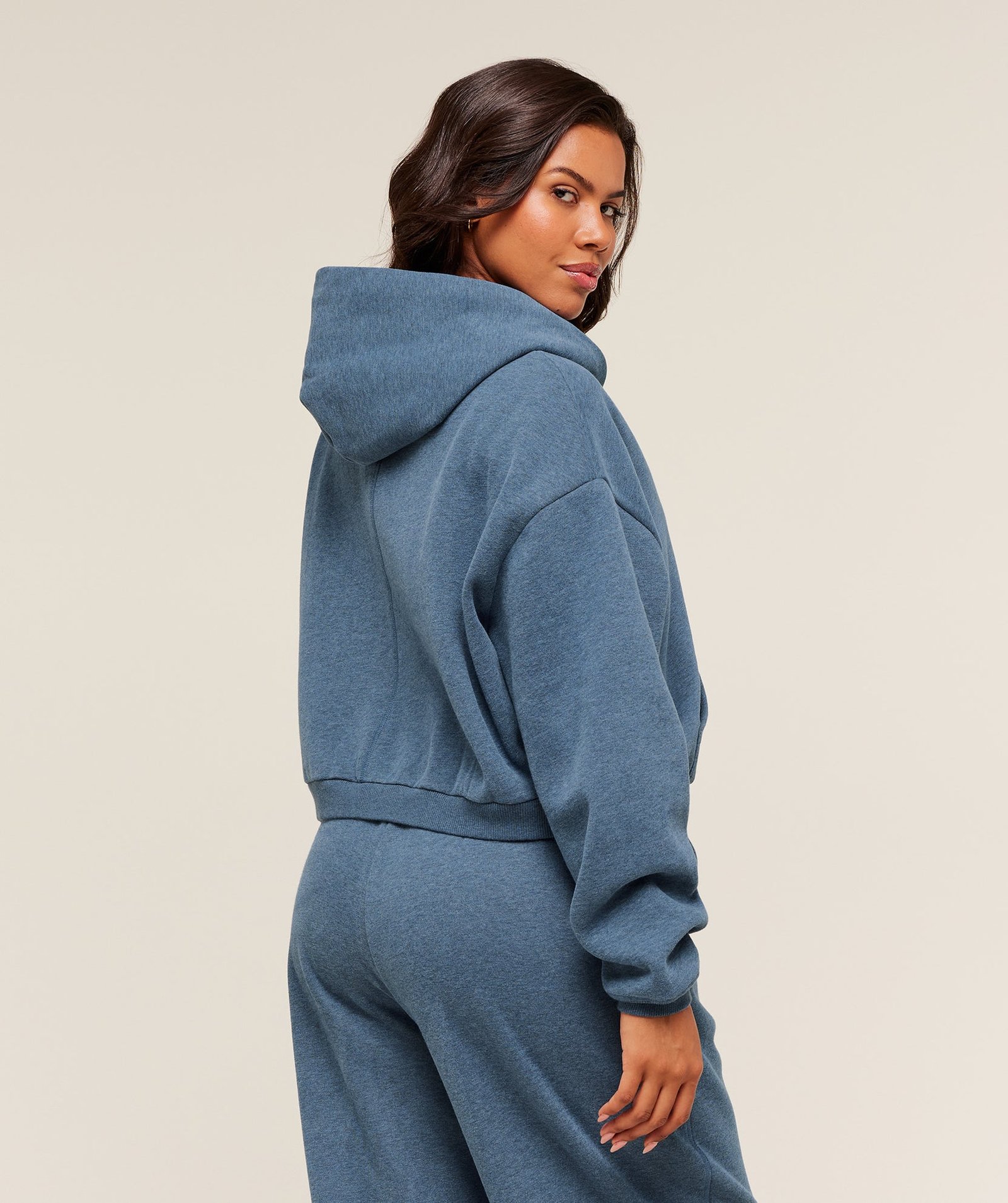 Cosy Luxe Zip Through Hoodie