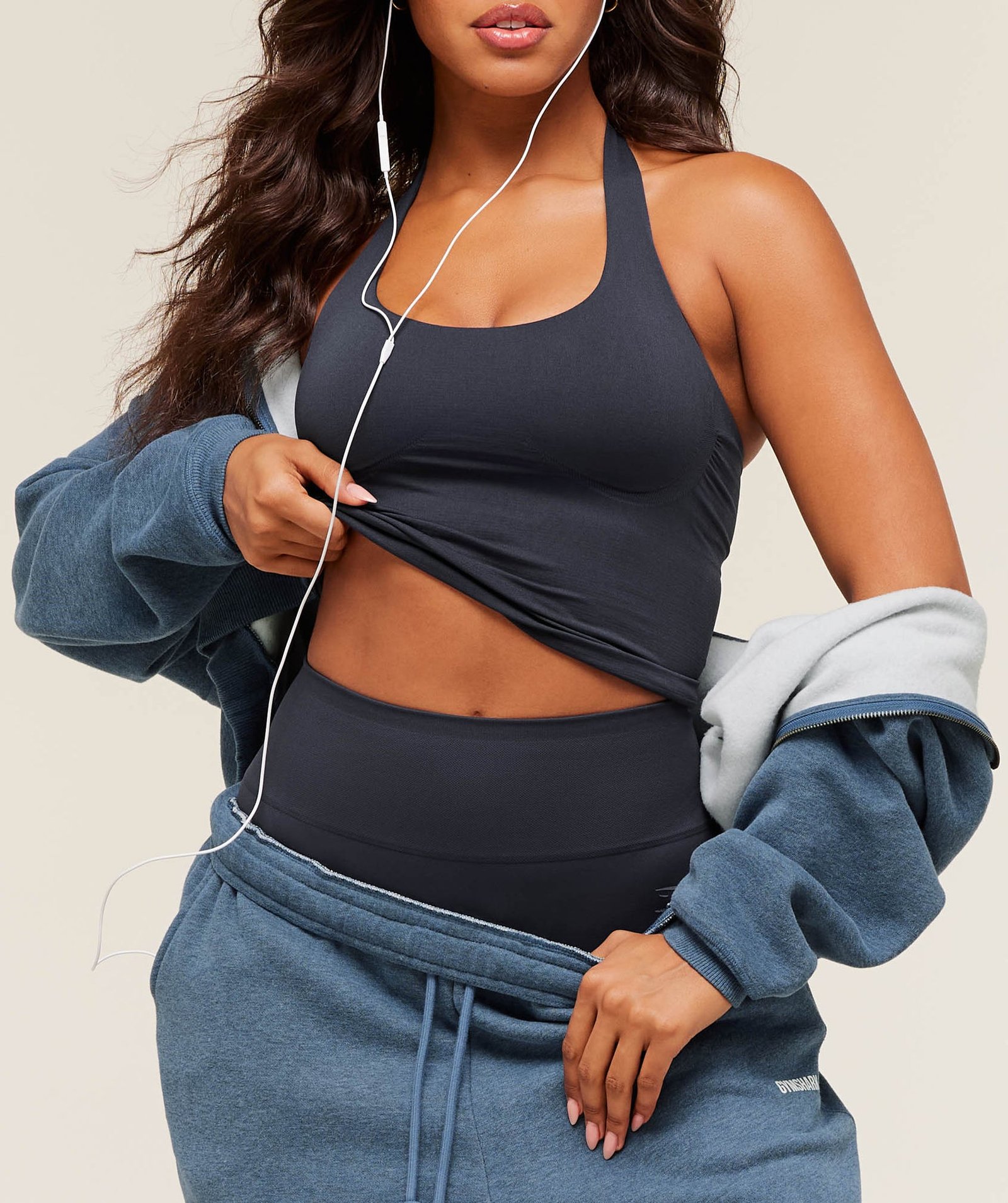 Cosy Luxe Zip Through Hoodie