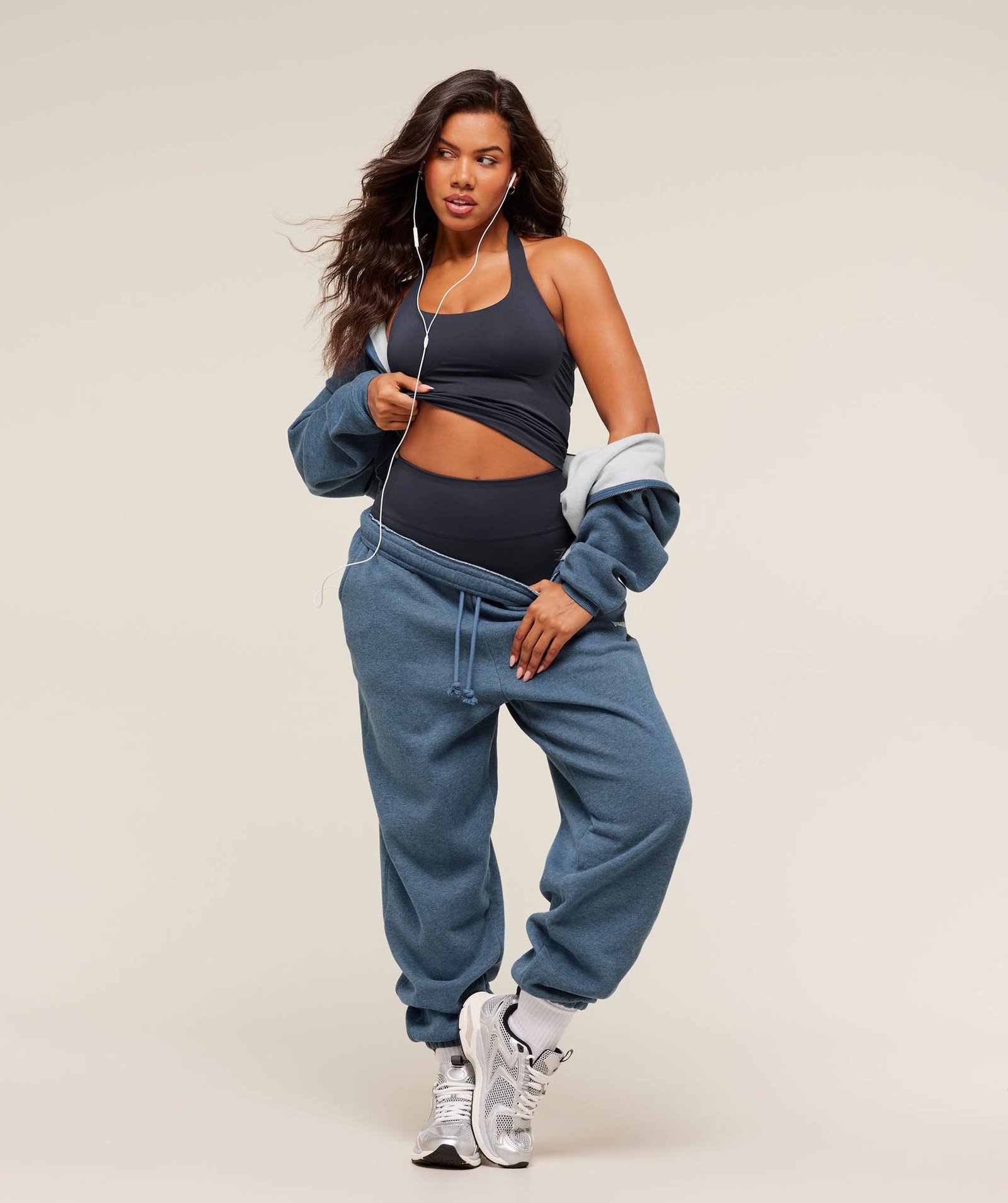 Cosy Luxe Zip Through Hoodie